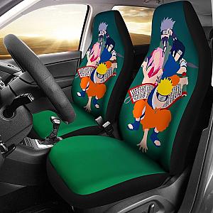 Naruto Car Seat Covers Naruto Team 7 Minimal Green Seat Covers 06 SC2712