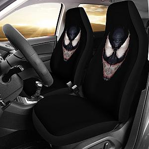Venom Face Halloween Car Seat Covers - Amazing Best Gift Ideas 2020 Universal Fit 121007 SC2712
