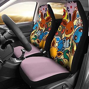 Eevee Pokemon Car Seat Covers Universal Fit 051312 SC2712