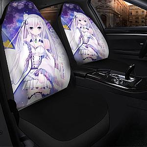 Emilia Re Zero Anime Best Anime 2020 Seat Covers Amazing Best Gift Ideas 2020 Universal Fit 090505 SC2712