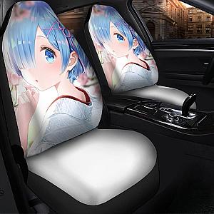 Rem Artist Re Zero Starting Life In Another World Best Anime 2020 Seat Covers Amazing Best Gift Ideas 2020 Universal Fit 090505 SC2712