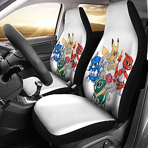 Pokemon Pikachu Power Ranger Car Seat Covers Amazing Best Gift Ideas 2020 Universal Fit 090505 SC2712