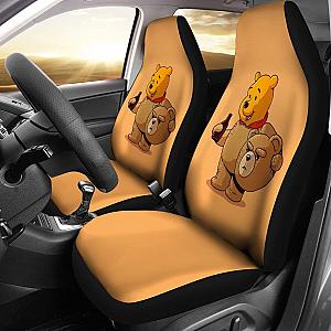Pooh And Teddy Car Seat Covers Amazing Best Gift Ideas 2020 Universal Fit 090505 SC2712