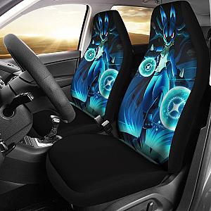 Lucario Pokemon Car Seat Covers Amazing Best Gift Ideas 2020 Universal Fit 090505 SC2712