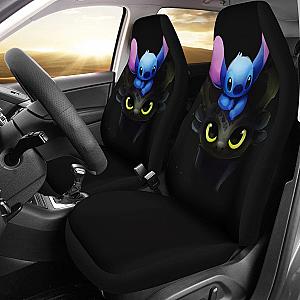 Stitch And Toothless Cute Seat Covers Amazing Best Gift Ideas 2020 Universal Fit 090505 SC2712