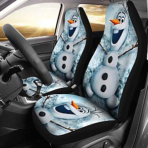 Olaf Snowman Car Seat Covers Universal Fit 051012 SC2712