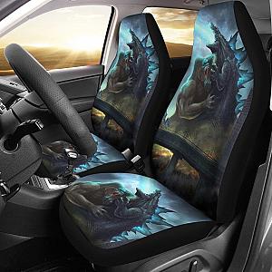 Kong Fight Godzilla 2020 Seat Covers Amazing Best Gift Ideas 2020 Universal Fit 090505 SC2712