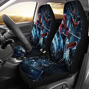Spiderman City Night Seat Covers Amazing Best Gift Ideas 2020 Universal Fit 090505 SC2712