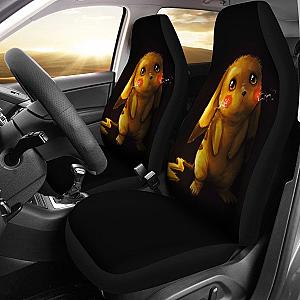 Sad Pikachu Pokemon Seat Covers Amazing Best Gift Ideas 2020 Universal Fit 090505 SC2712