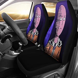 One Punch Man Funny Face Seat Covers Amazing Best Gift Ideas 2020 Universal Fit 090505 SC2712