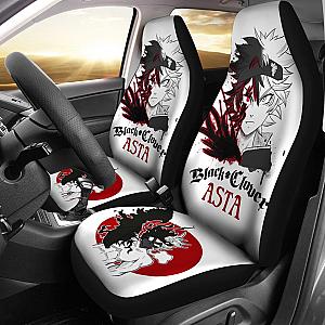Black Clover Car Seat Covers Asta Black Clover Car Accessories Fan Gift Ci122105 SC2712
