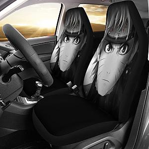 Naruto B&amp;W Seat Covers Amazing Best Gift Ideas 2020 Universal Fit 090505 SC2712