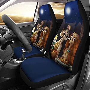 Lady And The Tramp Disney Cartoon Fan Gift Car Seat Covers Universal Fit 051012 SC2712