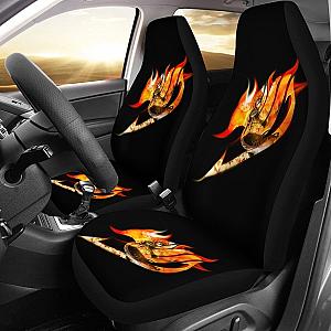 Fairy Tail Fire Logo Seat Covers Amazing Best Gift Ideas 2020 Universal Fit 090505 SC2712