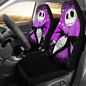 Jack Skellington Purple Theme Disney Cartoon Car Seat Covers Universal Fit 051012 SC2712