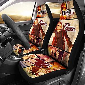 Fairy Tail Natsu Dragneel Comic Style Car Seat Covers Manga Mixed Anime Universal Fit 194801 SC2712