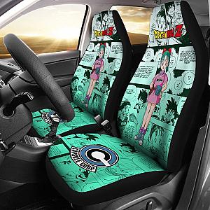 Bulma Dragon Ball Z Car Seat Covers Manga Mixed Anime Universal Fit 194801 SC2712