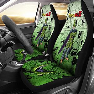 Cell Super Hero Dragon Ball Z Car Seat Covers Manga Mixed Anime Universal Fit 194801 SC2712