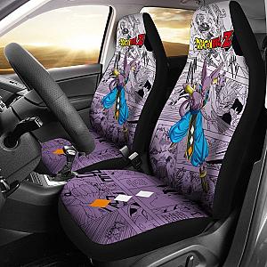 Beerus Characters Dragon Ball Z Car Seat Covers Manga Mixed Anime Universal Fit 194801 SC2712