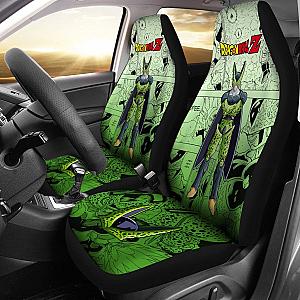 Cell Characters Dragon Ball Z Car Seat Covers Manga Mixed Anime Universal Fit 194801 SC2712