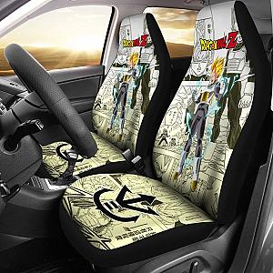 Vegeta Saiyan Dragon Ball Z Car Seat Covers Manga Mixed Anime Cool Universal Fit 194801 SC2712