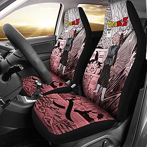 Goku Black Rose Dragon Ball Z Car Seat Covers Manga Mixed Anime Universal Fit 194801 SC2712