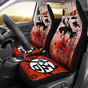 Goku Kid Dragon Ball Z Car Seat Covers Manga Mixed Anime Memes Universal Fit 194801 SC2712