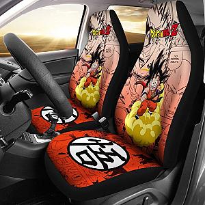 Goku Kid Dragon Ball Z Car Seat Covers Manga Mixed Anime Funny Universal Fit 194801 SC2712