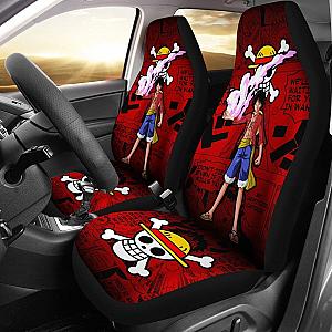 Monkey D Luffy One Piece Car Seat Covers Anime Mixed Manga Funny Universal Fit 194801 SC2712