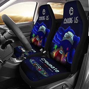 Among Us Crewmate Game Car Seat Covers Universal Fit 194801 SC2712
