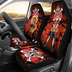 One Piece Manga Mixed Anime Ace Car Seat Covers Universal Fit 194801 SC2712