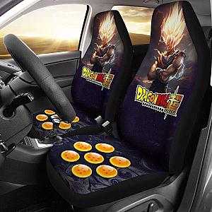 Goku Digital Art Dragon Ball Anime Car Seat Covers Universal Fit 051012 SC2712