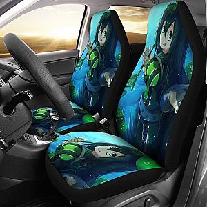 Tsuyu Asui Car Seat Covers Froppy My Hero Academia Car Decor Universal Fit 194801 SC2712