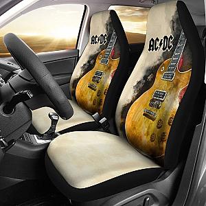 Acdc Car Seat Covers Guitar Rock Band Fan Gift Universal Fit 194801 SC2712