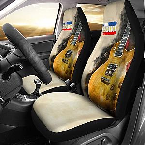 The Police Car Seat Covers Guitar Rock Band Fan Universal Fit 194801 SC2712