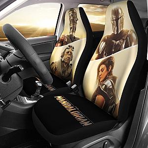 Mandalorian Car Seat Covers Ig 88 Cara Kuiil Characters Universal Fit 194801 SC2712