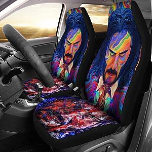 John Wick Graphic Art Car Seat Covers Movies Fan Universal Fit 194801 SC2712