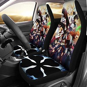 Black Clover Car Seat Covers For Anime Fan Gift Universal Fit 194801 SC2712
