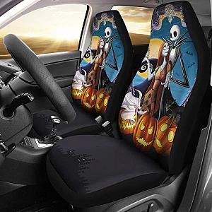 Nightmare Before Christmas Car Seat Covers Jack &amp; Sally 4 Universal Fit 194801 SC2712
