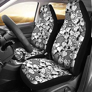 Snoopy Mini Pattern Cartoon Car Seat Covers Universal Fit 051012 SC2712