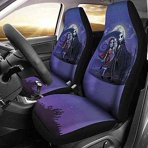Nightmare Before Christmas Car Seat Covers Jack &amp; Sally 6 Universal Fit 194801 SC2712