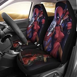 Sexy Lady Deadpool Car Seat Covers Universal Fit 194801 SC2712