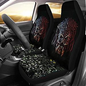 The Predator Face Car Seat Covers Universal Fit 194801 SC2712