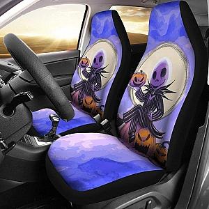 Nightmare Before Christmas Car Seat Covers Cute Pumpkin King Universal Fit 194801 SC2712