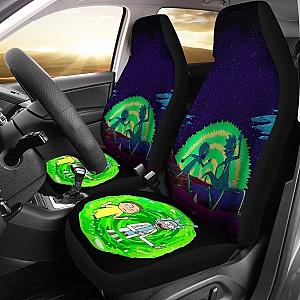 Rick And Morty Car Seat Covers Funny For Fan Universal Fit 194801 SC2712