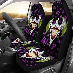 Joker Voice Ha Ha Ha Purple Car Seat Covers For Fan Mn10 Universal Fit 194801 SC2712