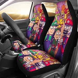 Rick &amp; Morty Crossover Funny Car Seat Covers Universal Fit 194801 SC2712