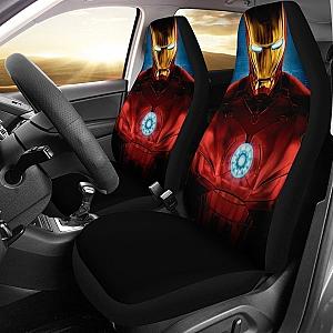 Iron Man Car Seat Covers Fan Gift Idea Universal Fit 194801 SC2712
