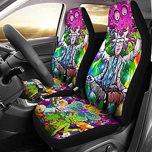 Rick &amp; Morty Funny Rick Zen Car Seat Covers Universal Fit 194801 SC2712