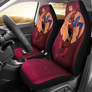 Funny Deadpool &amp; Spiderman Car Seat Covers Gift Idea Universal Fit 194801 SC2712